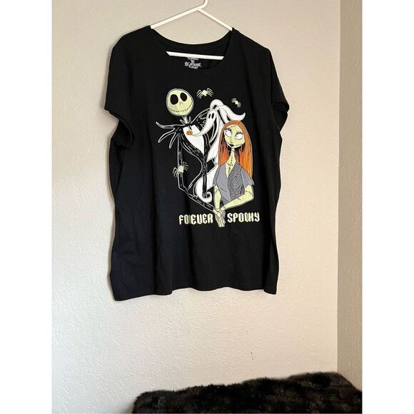 Disney Tops - Disney Jack Sally nightmare before Christmas forever spooky shirt XL